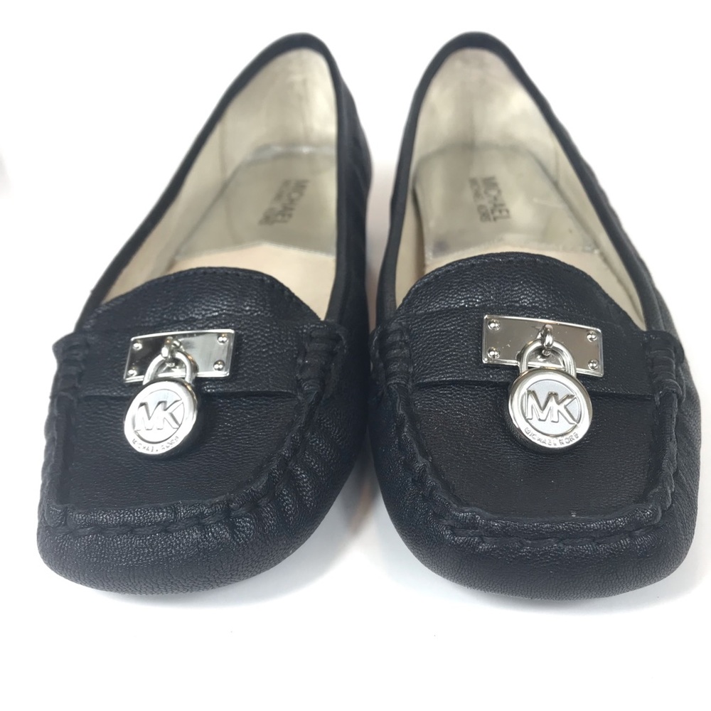 MICHAEL KORS Hamilton Leather Loafer Shoes Size 6.5